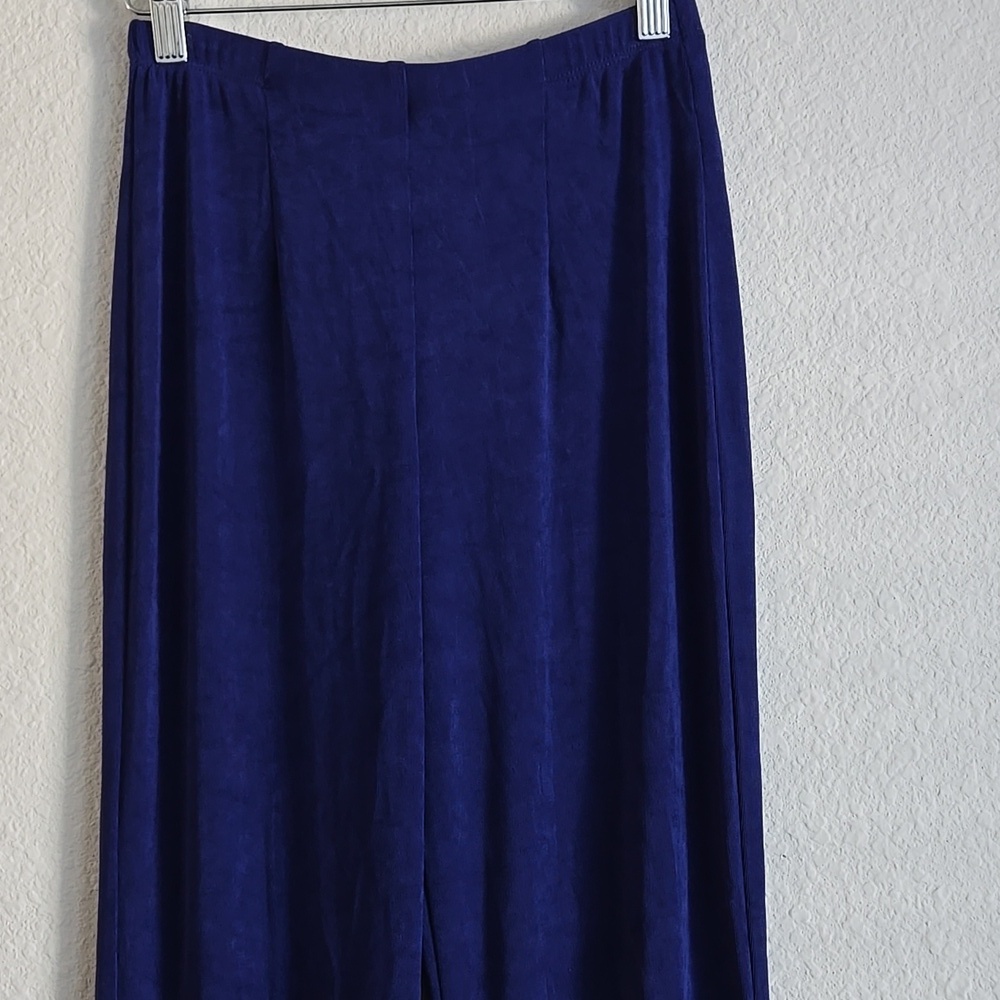 Chico's Travelers Deep Blue Women's Slinky Pant Size 0 (S) - Picture 2 of 7